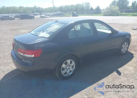 2007 Hyundai Sonata Gls из США, поврежденный, VIN 5NPET46C07H257744